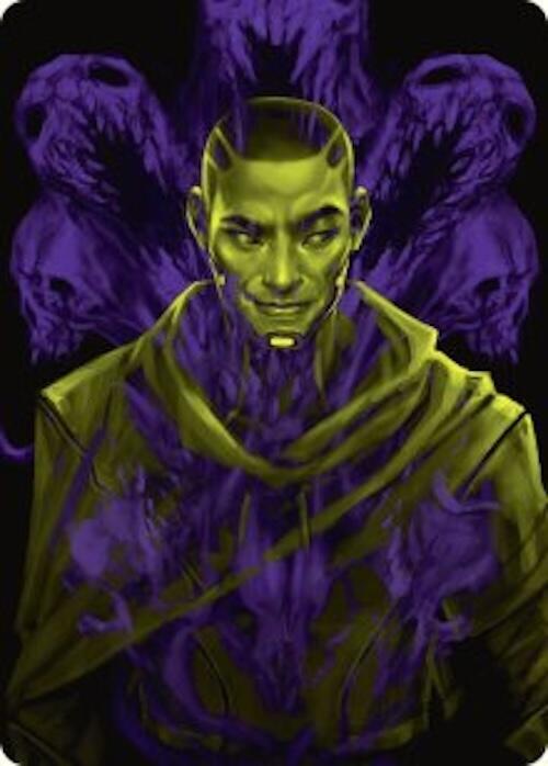 Kaito, Bane of Nightmares Art Card 42 card from Art Series: Duskmourn: House of Horror