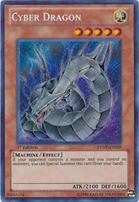 Cyber Dragon RYMP-EN059 card from Ra Yellow Mega Pack