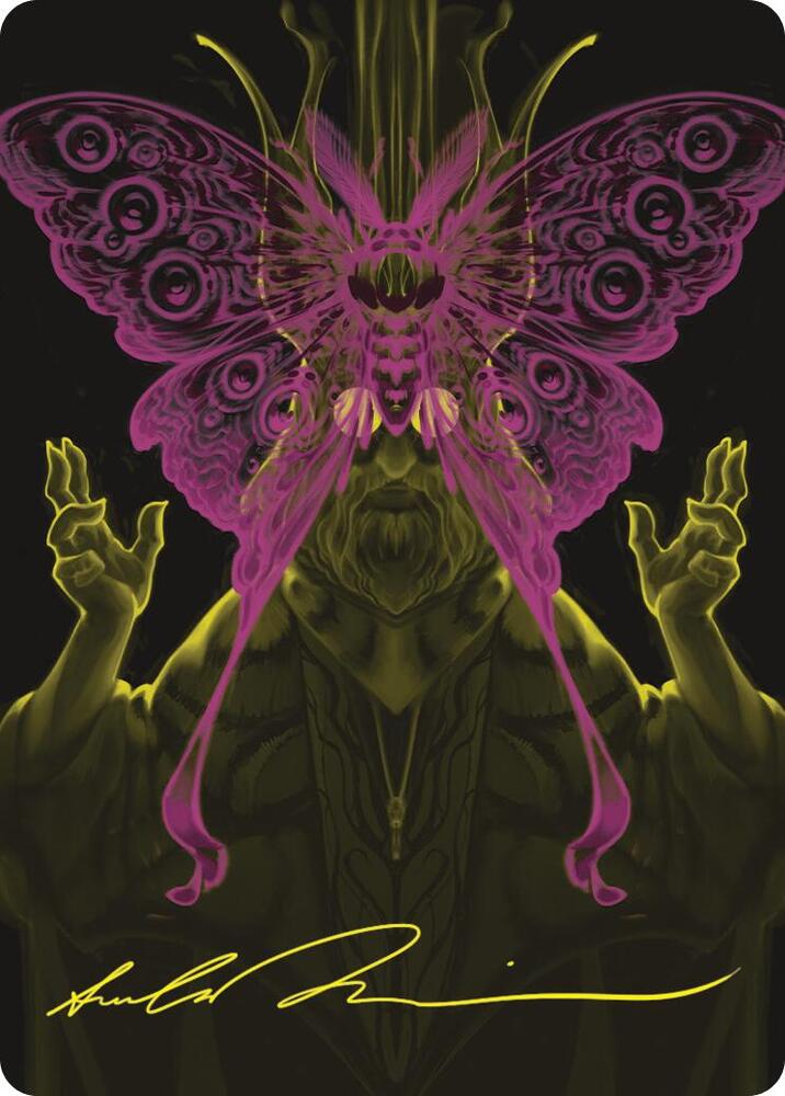 Victor, Valgavoth's Seneschal Art Card (44/54) (Gold-Stamped Signature) card from Art Series: Duskmourn: House of Horror