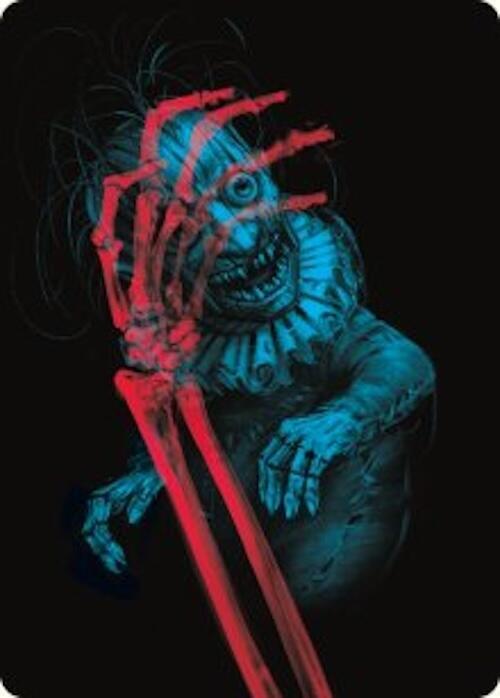 Marvin, Murderous Mimic Art Card 45 card from Art Series: Duskmourn: House of Horror