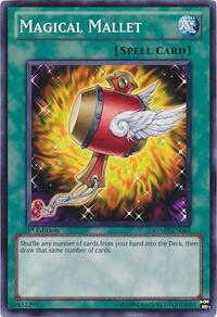 Magical Mallet RYMP-EN065 card from Ra Yellow Mega Pack