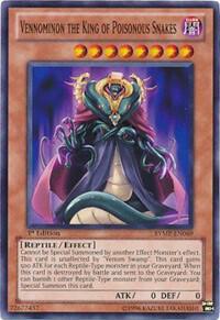 Vennominon the King of Poisonous Snakes RYMP-EN069 card from Ra Yellow Mega Pack