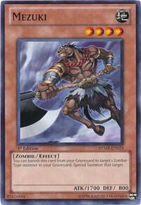Mezuki RYMP-EN073 card from Ra Yellow Mega Pack