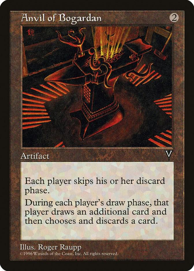 Anvil of Bogardan card from Visions