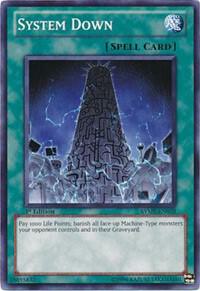 System Down RYMP-EN079 card from Ra Yellow Mega Pack