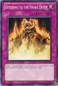Offering to the Snake Deity RYMP-EN085 card from Ra Yellow Mega Pack