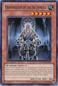 Grandmaster of the Six Samurai RYMP-EN087 card from Ra Yellow Mega Pack