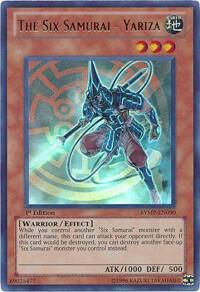 The Six Samurai - Yariza RYMP-EN090 card from Ra Yellow Mega Pack