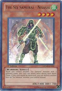 The Six Samurai - Nisashi RYMP-EN091 card from Ra Yellow Mega Pack