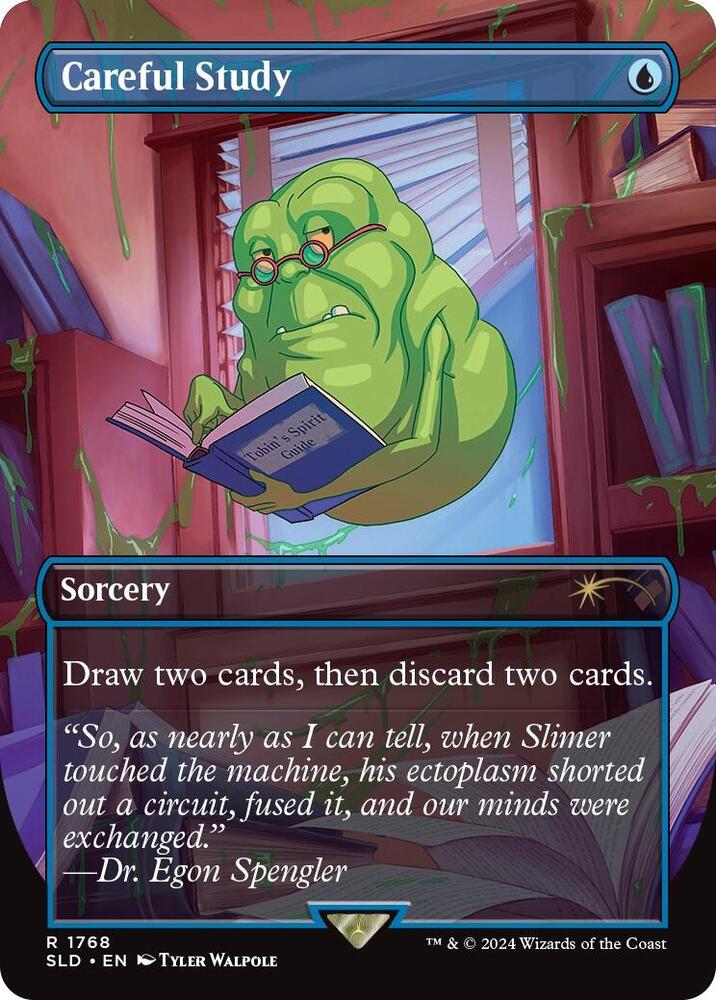 Careful Study 1768 card from Secret Lair Drop Series