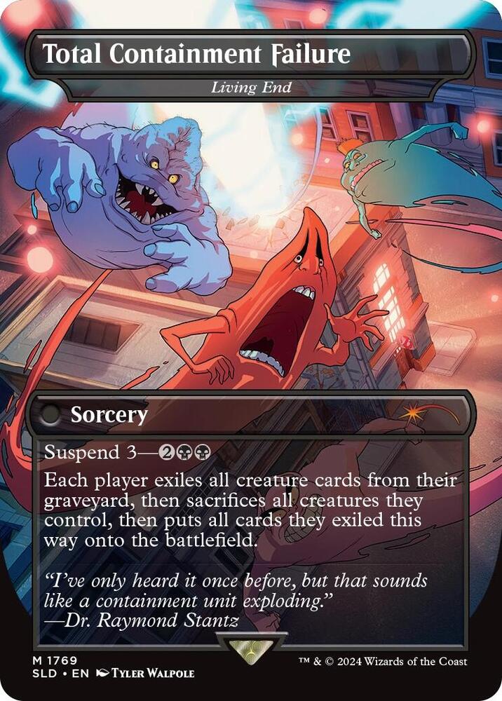 Total Containment Failure - Living End 1769 card from Secret Lair Drop Series
