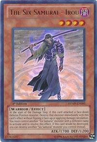 The Six Samurai - Irou RYMP-EN093 card from Ra Yellow Mega Pack