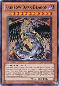 Rainbow Dark Dragon RYMP-EN099 card from Ra Yellow Mega Pack