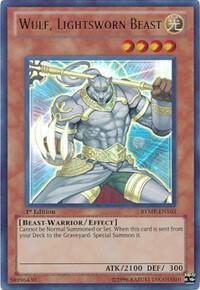 Wulf, Lightsworn Beast RYMP-EN103 card from Ra Yellow Mega Pack
