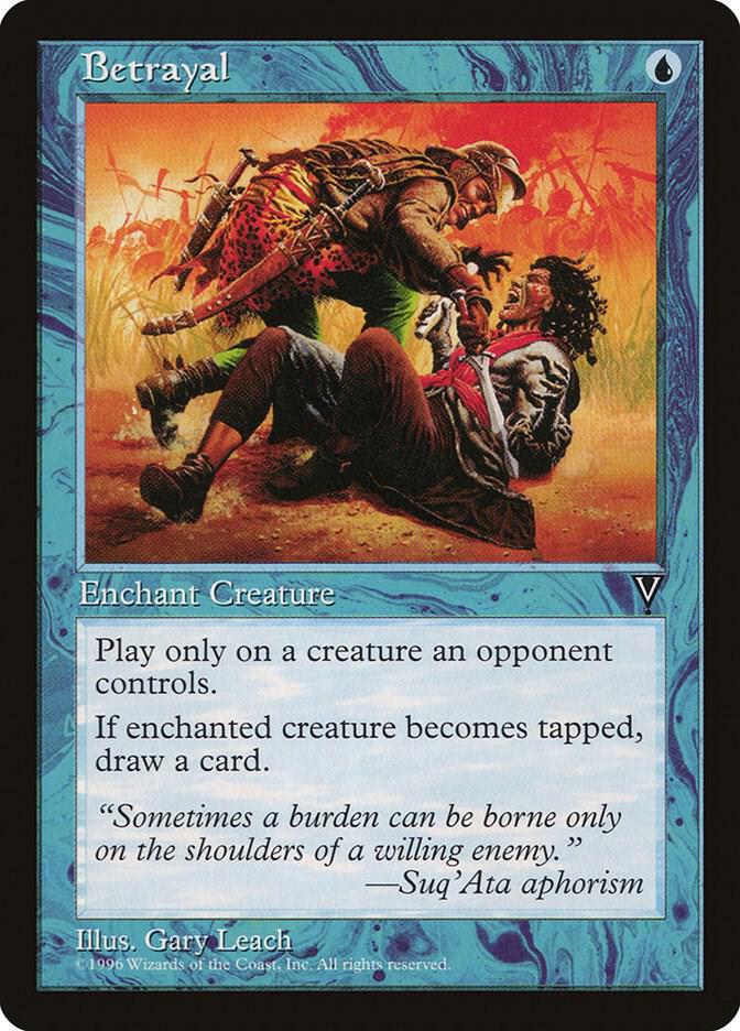 Betrayal card from Visions