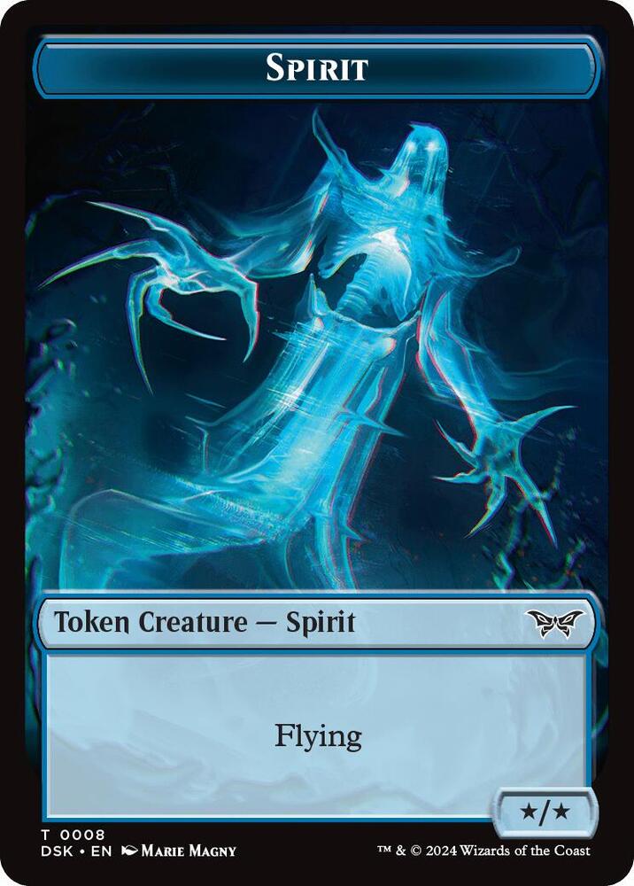 Spirit (0008) // Gremlin Double-Sided Token 8 // 11 card from Duskmourn: House of Horror