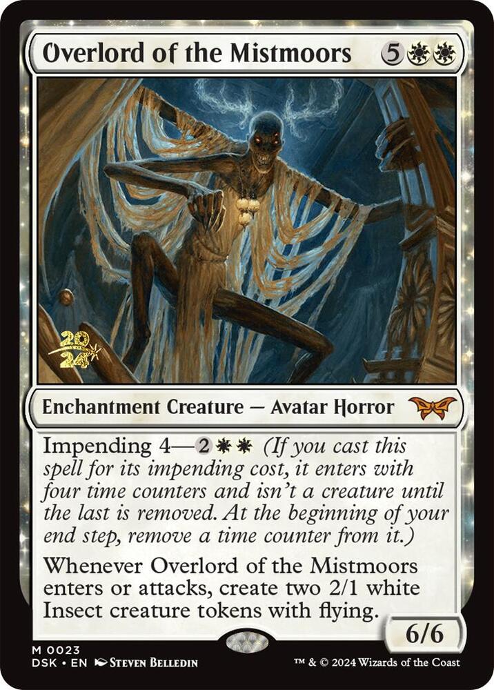 Overlord of the Mistmoors 23 card from Prerelease Cards