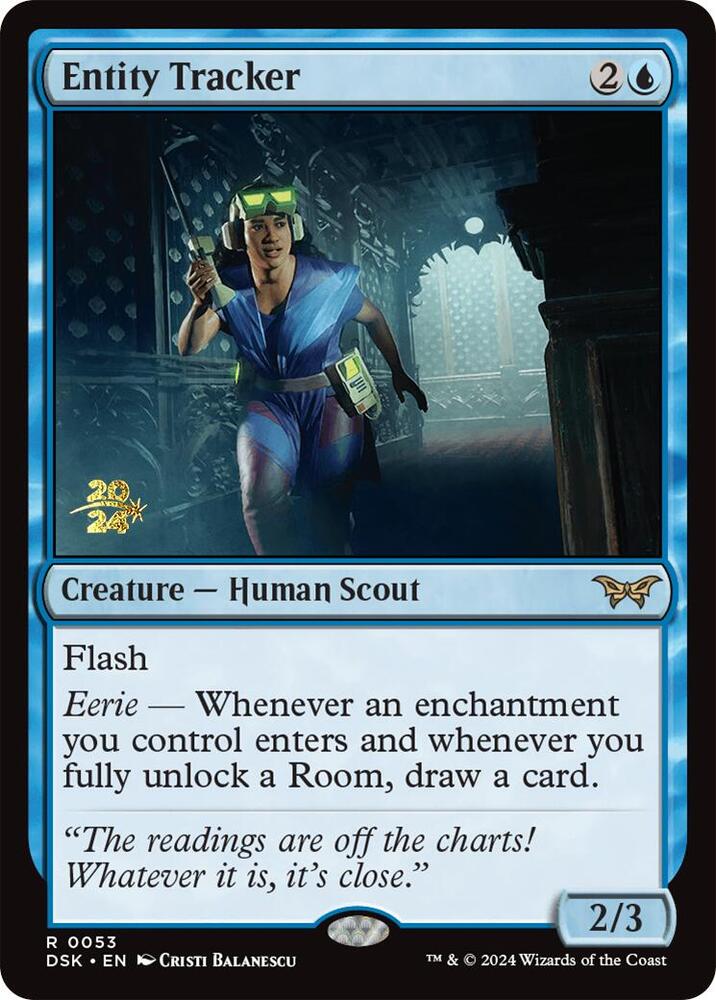 Entity Tracker 53 card from Prerelease Cards