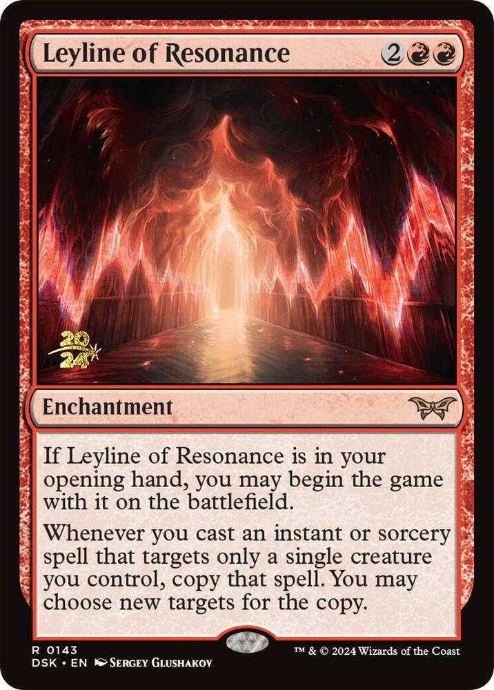 Leyline of Resonance 143 card from Prerelease Cards