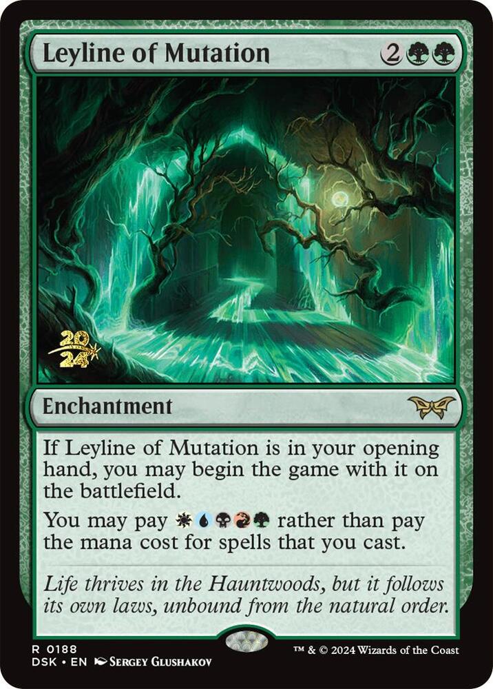 Leyline of Mutation 188 card from Prerelease Cards