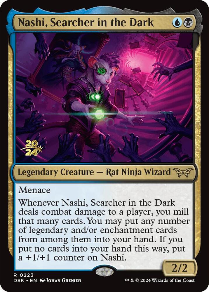 Nashi, Searcher in the Dark 223 card from Prerelease Cards