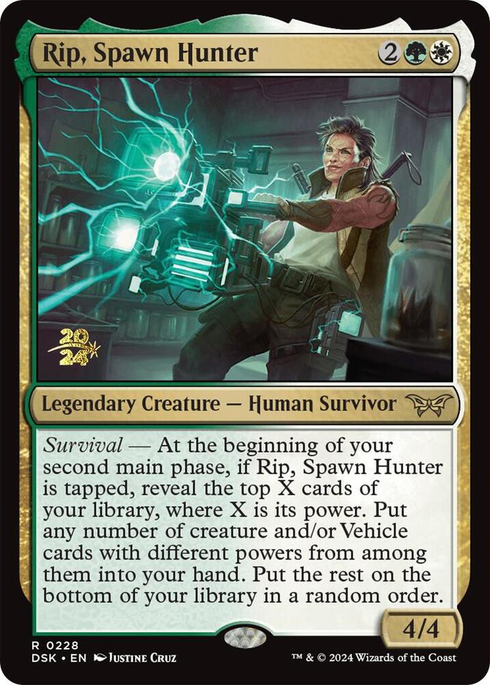 Rip, Spawn Hunter 228 card from Prerelease Cards