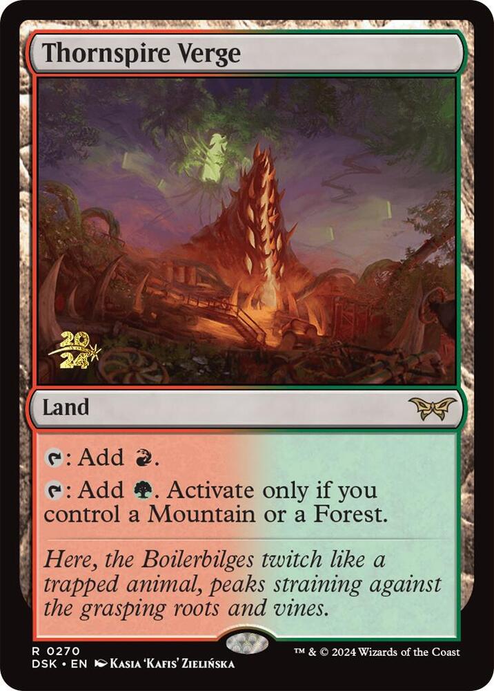 Thornspire Verge 270 card from Prerelease Cards
