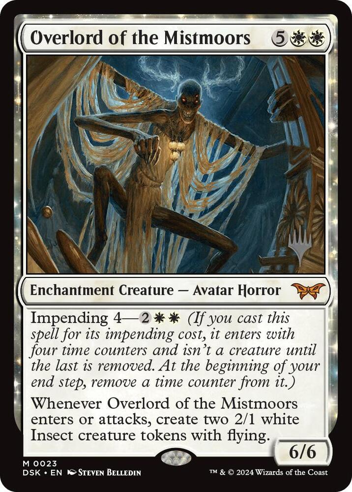 Overlord of the Mistmoors 23 card from Promo Pack: Duskmourn: House of Horror