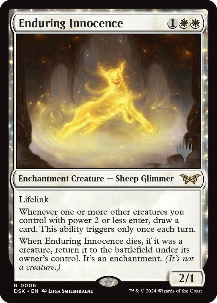 Enduring Innocence 6 card from Promo Pack: Duskmourn: House of Horror