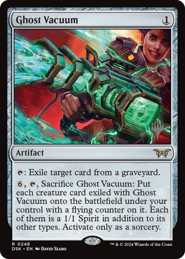 Ghost Vacuum 248 card from Promo Pack: Duskmourn: House of Horror