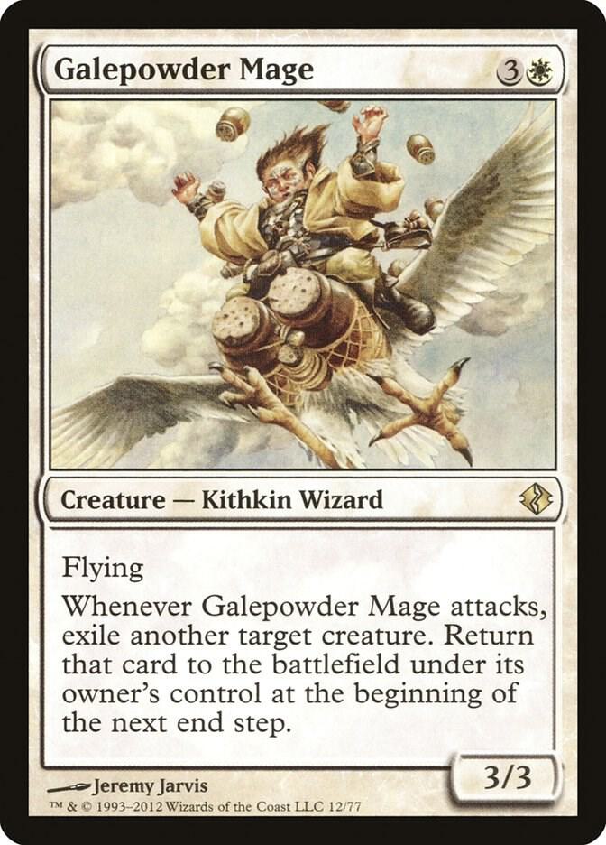 Galepowder Mage 12 card from Duel Decks: Venser vs. Koth