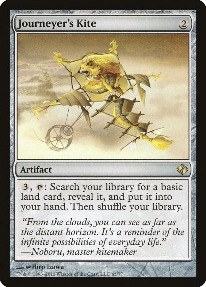 Journeyer's Kite 65 card from Duel Decks: Venser vs. Koth
