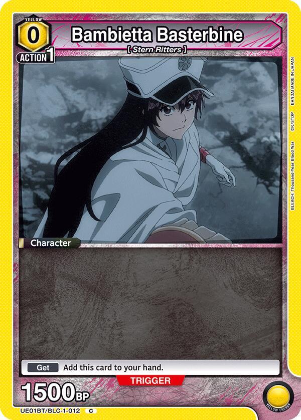 Bambietta Basterbine UE01BT/BLC-1-012 card from UE01BT: BLEACH: Thousand-Year Blood War