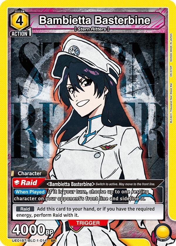 Bambietta Basterbine UE01BT/BLC-1-014 card from UE01BT: BLEACH: Thousand-Year Blood War