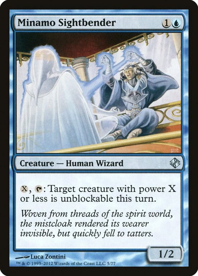 Minamo Sightbender 5 card from Duel Decks: Venser vs. Koth