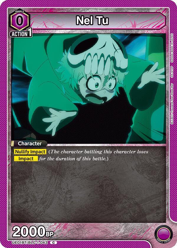 Nel Tu UE01BT/BLC-1-043 card from UE01BT: BLEACH: Thousand-Year Blood War