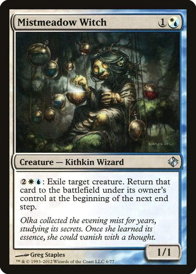 Mistmeadow Witch 6 card from Duel Decks: Venser vs. Koth