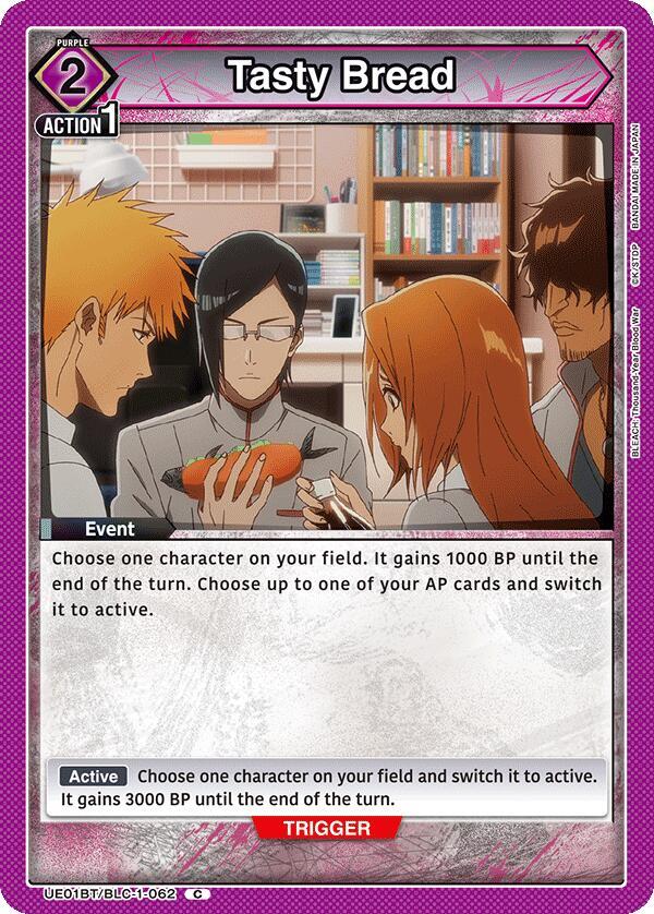 Tasty Bread UE01BT/BLC-1-062 card from UE01BT: BLEACH: Thousand-Year Blood War