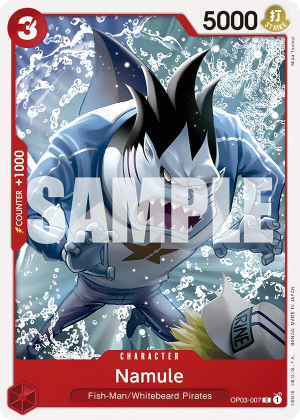 Namule OP03-007 card from Starter Deck 15: RED Edward.Newgate