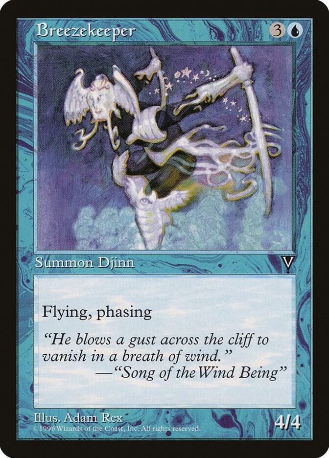 Breezekeeper card from Visions