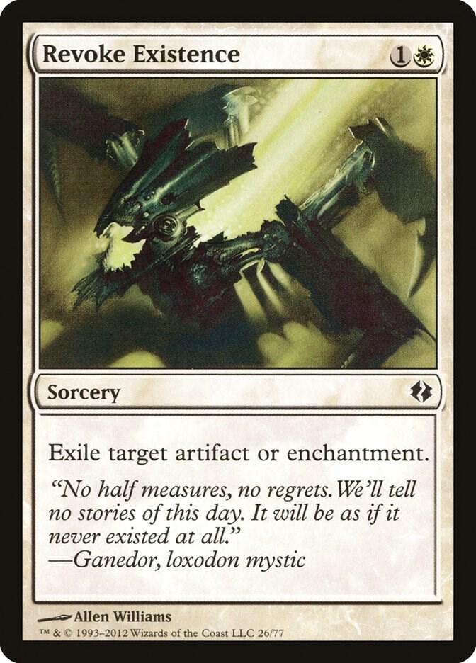 Revoke Existence 26 card from Duel Decks: Venser vs. Koth