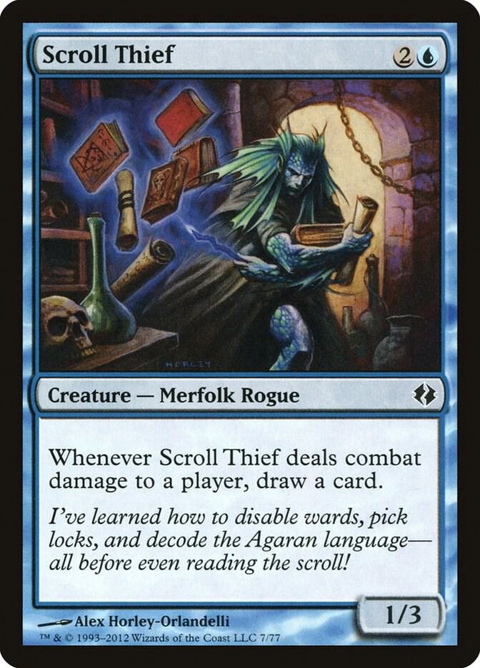 Scroll Thief 7 card from Duel Decks: Venser vs. Koth