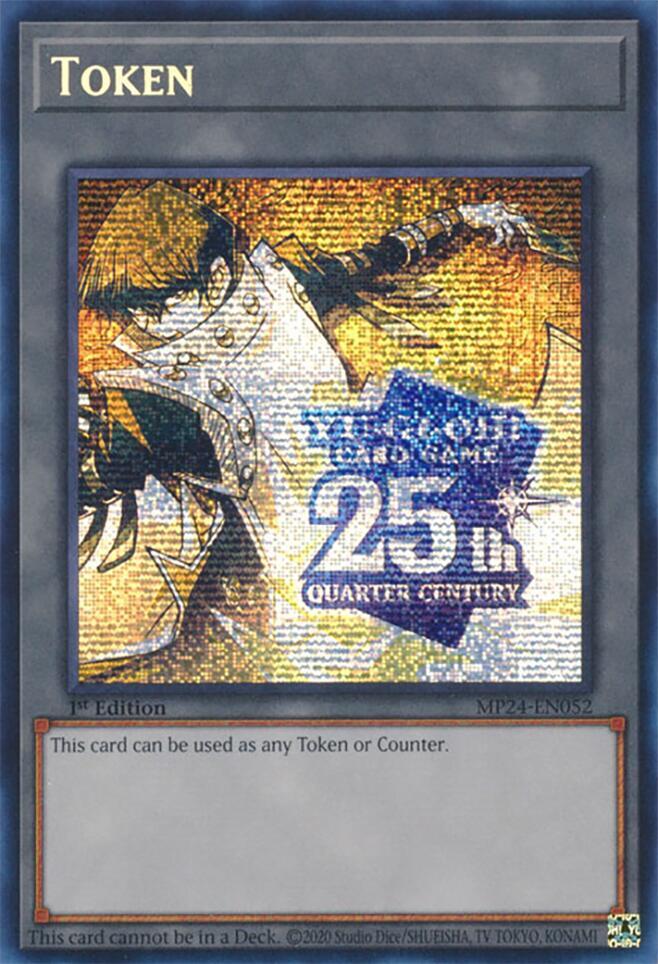 Token: Kaiba (M24-EN052) MP24-EN02 card from 25th Anniversary Tin: Dueling Mirrors
