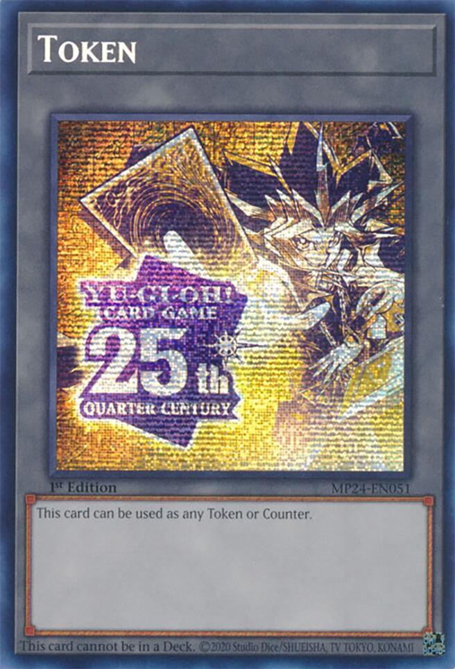Token: Yugi MP24-EN051 card from 25th Anniversary Tin: Dueling Mirrors