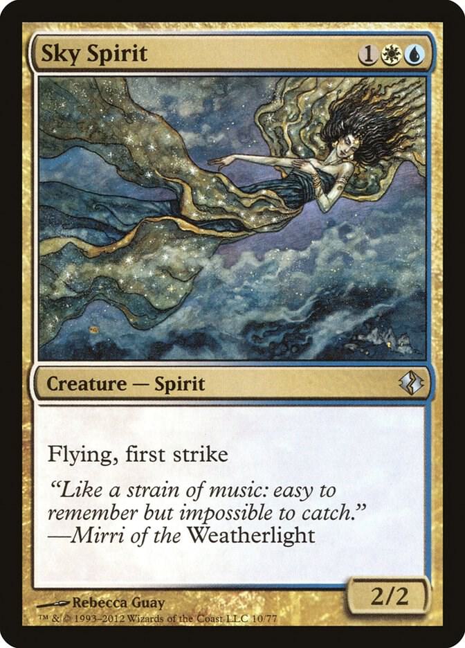 Sky Spirit 10 card from Duel Decks: Venser vs. Koth