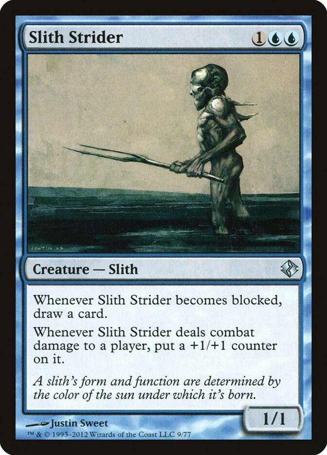 Slith Strider 9 card from Duel Decks: Venser vs. Koth