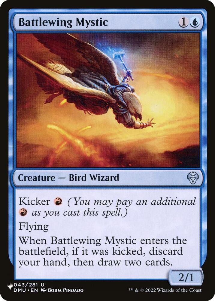 Battlewing Mystic 043/281 card from The List Reprints