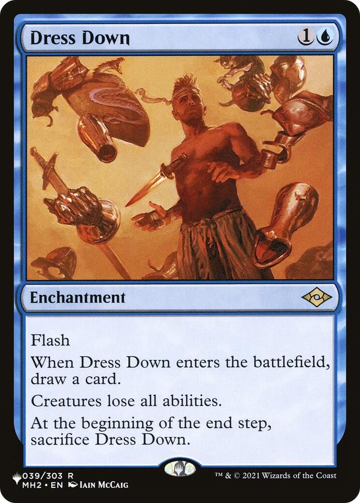 Dress Down 039/303 card from The List Reprints