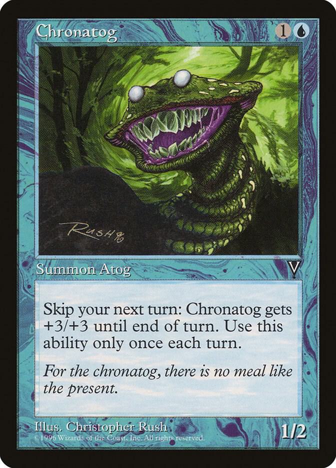 Chronatog card from Visions
