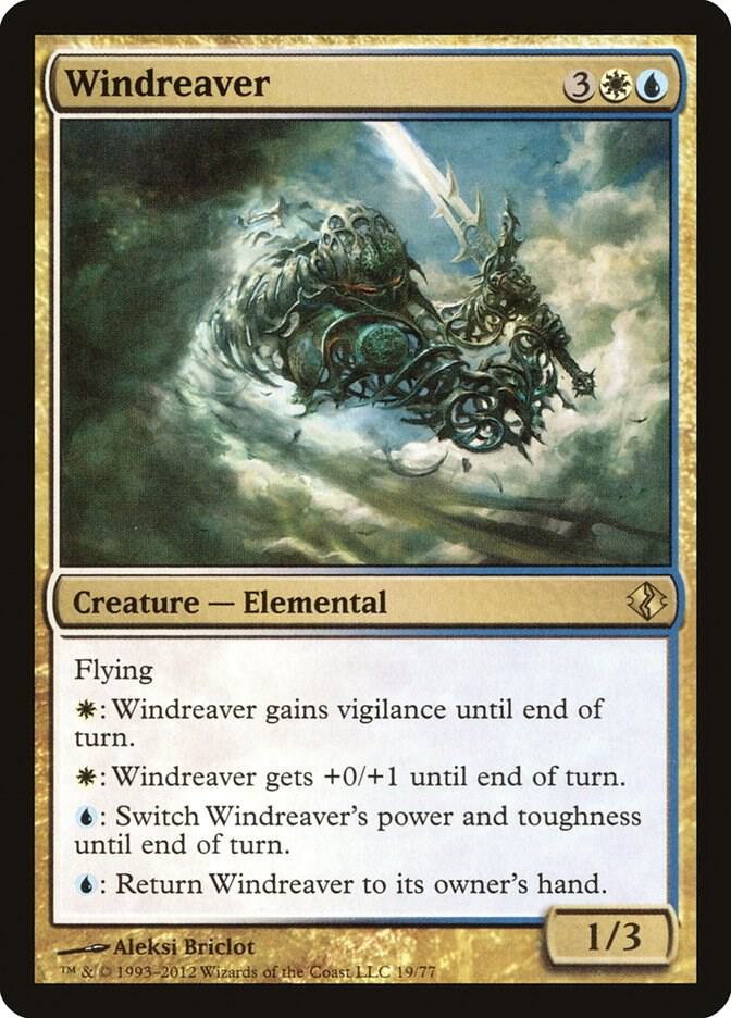 Windreaver 19 card from Duel Decks: Venser vs. Koth